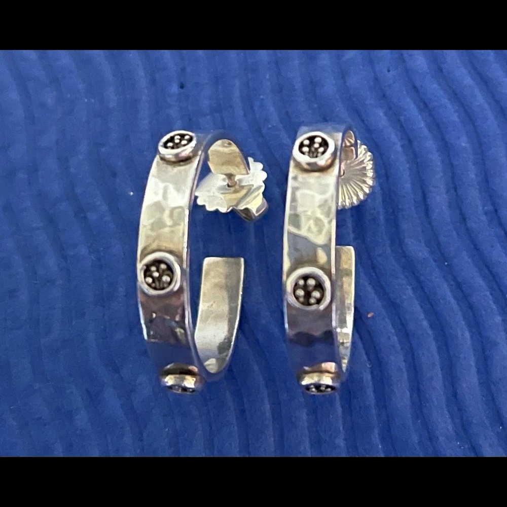 Lois Hill Hoop Earrings